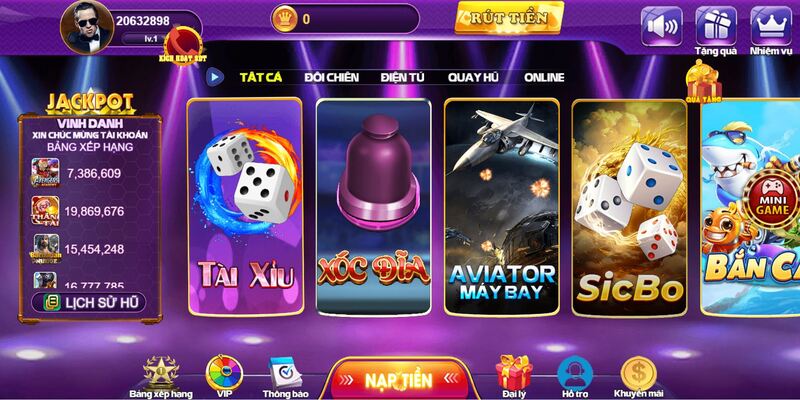 Cổng game 68 Game Bài đậm chất Las Vegas